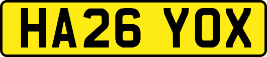 HA26YOX