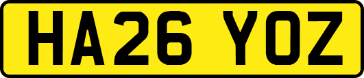 HA26YOZ