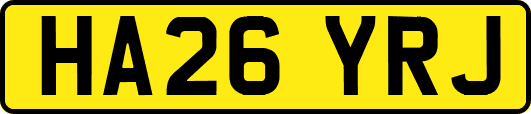 HA26YRJ