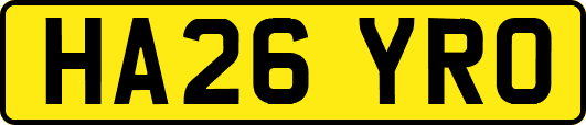 HA26YRO