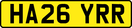 HA26YRR