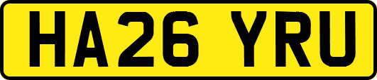HA26YRU