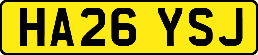 HA26YSJ