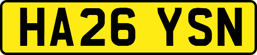 HA26YSN