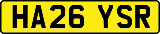 HA26YSR
