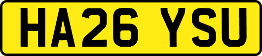 HA26YSU