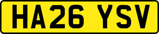 HA26YSV