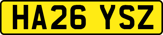 HA26YSZ