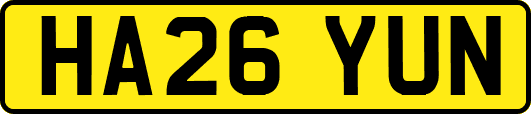 HA26YUN