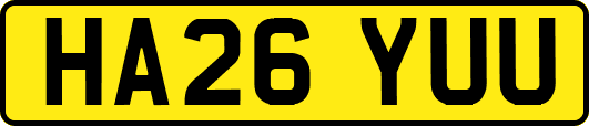 HA26YUU