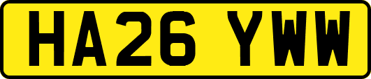 HA26YWW