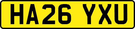 HA26YXU