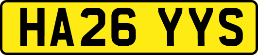 HA26YYS