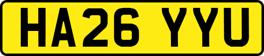 HA26YYU