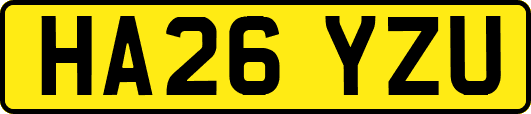 HA26YZU