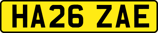 HA26ZAE