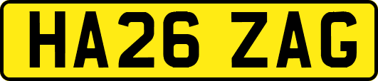 HA26ZAG
