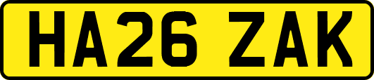 HA26ZAK