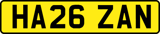 HA26ZAN