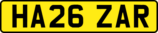 HA26ZAR