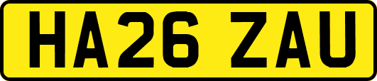 HA26ZAU