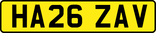 HA26ZAV