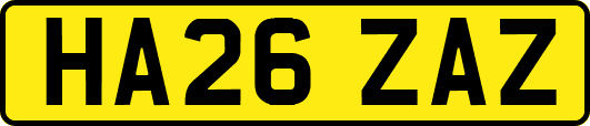 HA26ZAZ
