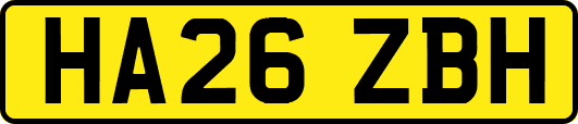 HA26ZBH