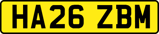 HA26ZBM
