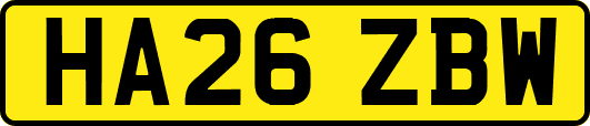 HA26ZBW