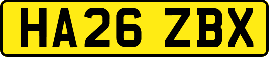 HA26ZBX