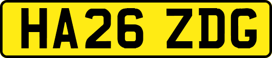 HA26ZDG