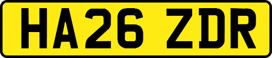 HA26ZDR