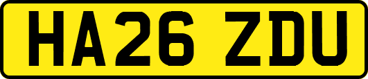 HA26ZDU