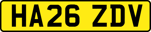 HA26ZDV