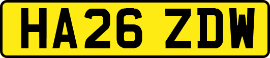 HA26ZDW