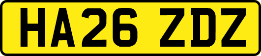 HA26ZDZ