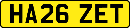 HA26ZET