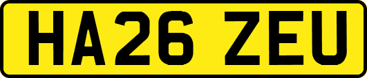 HA26ZEU