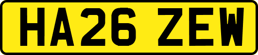 HA26ZEW