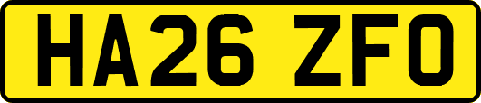 HA26ZFO