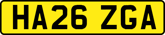 HA26ZGA