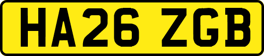 HA26ZGB