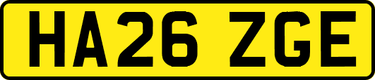 HA26ZGE