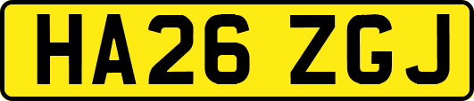 HA26ZGJ