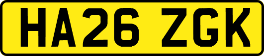 HA26ZGK