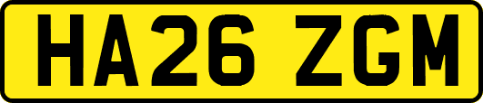 HA26ZGM