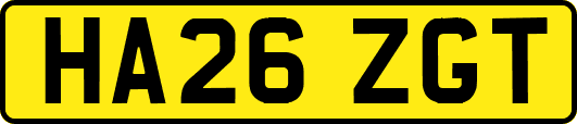 HA26ZGT