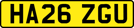 HA26ZGU