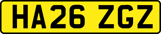 HA26ZGZ